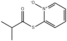 Propanethioicacid,2-methyl-,S-(1-oxido-2-pyridinyl)ester(9CI) 结构式