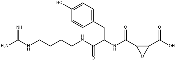 酯抑素 B 结构式