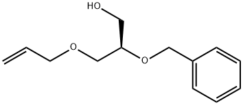 2-O-BENZYL-3-O-ALLYL-SN-GLYCEROL 结构式