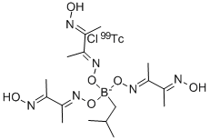 TECHNETIUM TC-99M SIBOROXIME 结构式