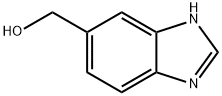 1H-苯并咪唑-5-甲醇 结构式