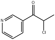 1-Propanone, 2-chloro-1-(3-pyridinyl)- (9CI) 结构式