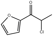 2-氯-1-(呋喃-2-基)丙-1-酮 结构式