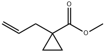 Cyclopropanecarboxylic acid, 1-(2-propenyl)-, methyl ester (9CI) 结构式