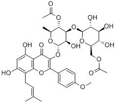 朝鲜淫羊藿苷A 结构式