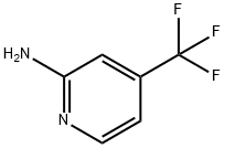 2-氨基-4-三氟甲基吡啶 结构式