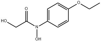 Acetamide, N-(4-ethoxyphenyl)-N,2-dihydroxy- (9CI) 结构式