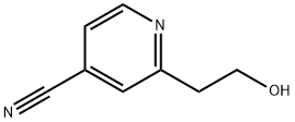 Isonicotinonitrile, 2-(2-hydroxyethyl)- (6CI) 结构式