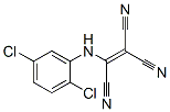 (2,5-dichloroanilino)ethenetricarbonitrile 结构式