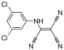 (3,5-dichloroanilino)ethenetricarbonitrile 结构式