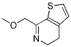 7-MethoxyMethyl-4,5-dihydro-thieno[2,3-c]pyridine 结构式