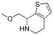 7-MethoxyMethyl-4,5,6,7-tetrahydro-thieno[2,3-c]pyridine 结构式