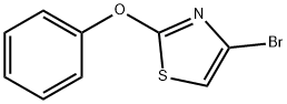 4-BROMO-2-PHENOXYTHIAZOLE 结构式