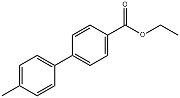 4'-甲基联苯-4-羧酸乙酯 结构式