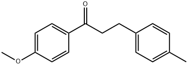 4'-METHOXY-3-(4-METHYLPHENYL)PROPIOPHENONE 结构式