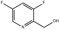 (3,5-二氟-2-吡啶)甲醇 结构式