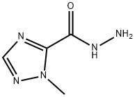 1H-1,2,4-Triazole-5-carboxylicacid,1-methyl-,hydrazide(9CI) 结构式