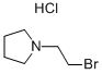 1-(2-溴乙基)吡咯烷盐酸盐 结构式