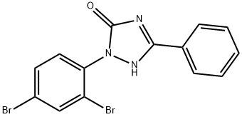 2-(2,4-Dibromophenyl)-1,2-dihydro-5-phenyl-3H-1,2,4-triazol-3-one