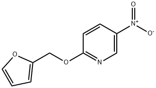 2-(2-呋喃基甲氧基)-5-硝基吡啶 结构式