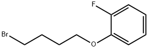 1-(4-溴丁氧基)-2-氟苯 结构式