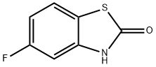 5-氟-2(3H)苯并噻唑酮 结构式