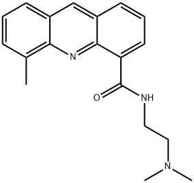 N-(2-(dimethylamino)ethyl)-5-methyl-4-acridinecarboxamide 结构式