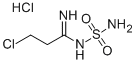 N-硫酰胺基-3-氯丙脒盐酸盐 结构式