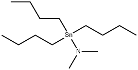 DIMETHYLAMINOTRI-N-BUTYLTIN 结构式