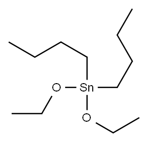 Dibutyldiethoxystannane 结构式