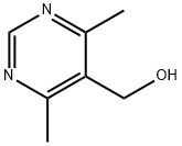 (4,6-二甲基嘧啶-5-基)甲醇 结构式