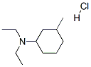 N,N-DIETHYL-3-METHYLCYCLOHEXANAMINE HYDROCHLORIDE 结构式