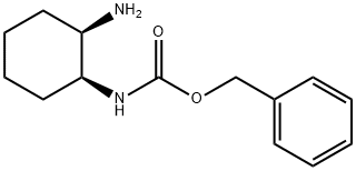 (1S,2R)-N-CBZ环己二胺 结构式