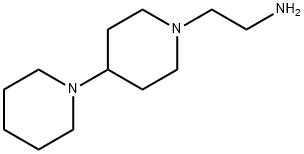 2-(4-哌啶子基-1-哌啶基)乙胺 结构式