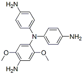 N,N-Bis(4-aminophenyl)-2,5-dimethoxy-1,4-benzenediamine 结构式