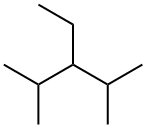 2,4-二甲基-3-乙基戊烷 结构式