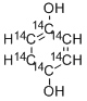 HYDROQUINONE, [14C(U)] 结构式