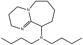 6-(二丁基氨基)-1,8-二氮杂二环[5.4.0]十一碳-7-烯 结构式