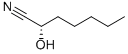 (S)-2-Hydroxyheptanenitrile 结构式