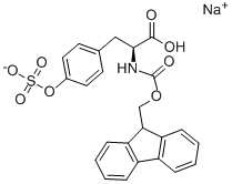 9-芴甲氧羰基酪氨酰磺酸钠盐 结构式