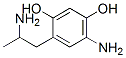 5-amino-2,4-dihydroxy-alpha-methylphenylethylamine 结构式