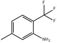 5-甲基-2-(三氟甲基)苯胺 结构式