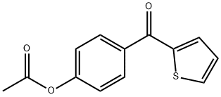 4-(噻吩-2-羰基)苯乙酸酯 结构式