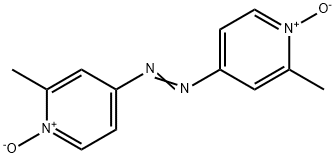 1,1'-DIOXIDE-4,4'-AZODI-2-PICOLINE 结构式