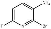 2-BROMO-6-FLUORO-3-PYRIDINAMINE 结构式