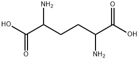 2,5-Diaminohexanedioic acid 结构式