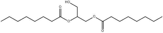 1,2-二辛基甘油 结构式