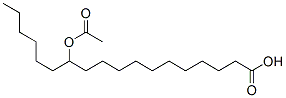 12-Acetyloxystearic acid 结构式