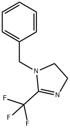 1-Benzyl-2-(trifluoroMethyl)-4,5-dihydro-1H-iMidazole 结构式