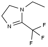 1-Ethyl-2-(trifluoroMethyl)-4,5-dihydro-1H-iMidazole 结构式